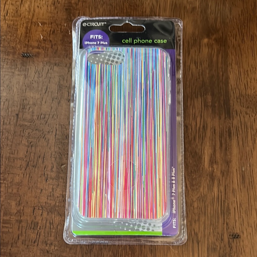 Multicolor Cell Phone Case for iPhone 7 Plus or 8 Plus